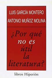Cover of Por qué no es útil la literatura? by Luis García Montero
