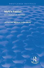 Front cover of Revival : Mirk's Festival by John Mirk