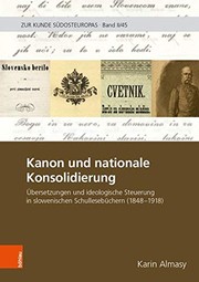 Front cover of Kanon und nationale Konsolidierung by Karin Almasy