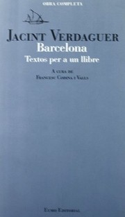 Cover of Barcelona by Jacinto Verdaguer