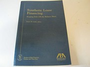 Front cover of Synthetic Lease Financing by Nancy R. Little