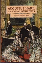 Cover of Augustus Hare by Malcolm Barnes