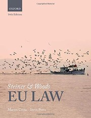 Front cover of Steiner and Woods EU Law by Marios Costa