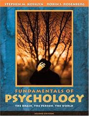 Front cover of Fundamentals of psychology by Stephen Michael Kosslyn
