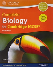 Front cover of Complete Biology for Cambridge IGCSE® by Ron Pickering