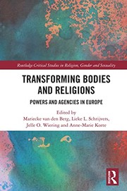 Front cover of Transforming Bodies and Religions by Mariecke van den Berg