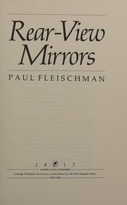 Cover of Rear-view mirrors by Paul Fleischman