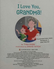 Front cover of I Love You, Grandma! by Tish Rabe
