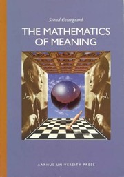 Front cover of Mathematics of Meaning by Svend Ostergaard