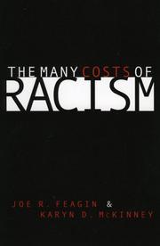Cover of The many costs of racism by Joe R. Feagin