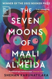Front cover of The seven moons of Maali Almeida by Shehan Karunatilaka