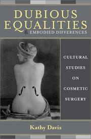Cover of Dubious Equalities and Embodied Differences by Kathy Davis