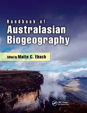 Front cover of Handbook of Australasian Biogeography by Malte C. Ebach