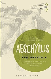 Cover of Oresteia by Aeschylus