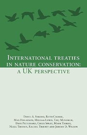 Front cover of International Treaties in Nature Conservation by D.A. Stroud