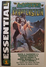 Front cover of The monster of Frankenstein by Gary Friedrich