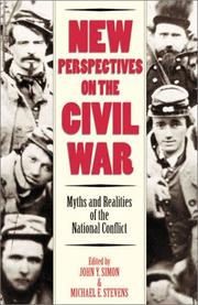 Cover of New Perspectives on the Civil War by John Y. Simon