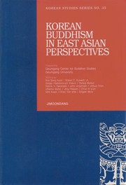 Cover of Korean Buddhism in East Asian perspectives by Sang-hyŏn Kim