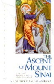 Front cover of The Ascent of Mount Sinai by Raniero Cantalamessa