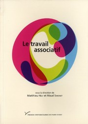 Front cover of Le travail associatif by Matthieu Hély
