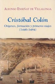 Front cover of Cristóbal Colón by Alfonso Enseñat de Villalonga