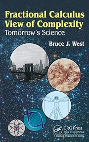 Front cover of Fractional Calculus View of Complexity by Bruce J. West