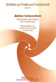 Cover of Aktive Gelassenheit by Erwin Schadel