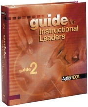 Front cover of Guide for instructional leaders by Grant P. Wiggins