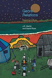 Cover of Genre relations by J. R. Martin