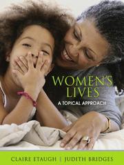 Cover of Women's lives by Claire Etaugh