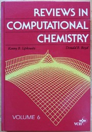 Cover of Reviews in computational chemistry 6 by Kenny B. Lipkowitz