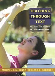 Cover of Teaching through text by Michael C. McKenna