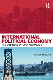 Front cover of International Political Economy by Ronald W. Cox