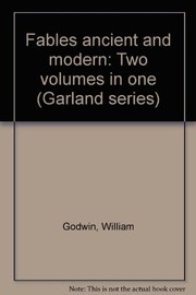 Cover of Fables, ancient and modern by William Godwin