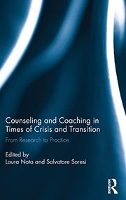 Cover of Counselling and Coaching in Times of Crisis and Transition by Salvatore Soresi