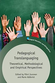 Front cover of Pedagogical Translanguaging by Päivi Juvonen