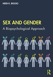 Front cover of Sex and Gender by Heidi R. Riggio