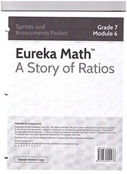 Front cover of Eureka Math - a Story of Ratios by Great Minds