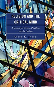 Front cover of Religion and the critical mind by Anton K. Jacobs