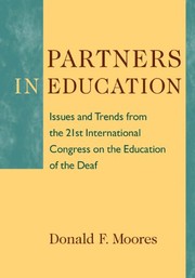 Front cover of Partners in education by International Congress on Education of the Deaf (21st 2010 Vancouver, B.C.)