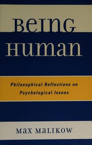 Cover of Being Human by Max Malikow