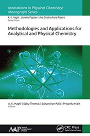 Front cover of Methodologies and Applications for Analytical and Physical Chemistry by A. K. Haghi