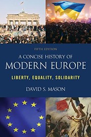 Front cover of Concise History of Modern Europe by David S. Mason