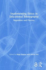 Cover of Implementing Ethics in Educational Ethnography by Hugh Busher