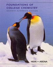Front cover of Foundations of College Chemistry by Morris Hein
