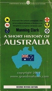 Cover of A Short History of Australia by Manning Clark