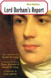 Front cover of Lord Durham's report by John George Lambton, Earl of Durham