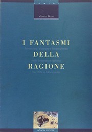 Front cover of I fantasmi della ragione by Vittorio Roda