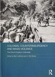 Front cover of Colonial Counterinsurgency and Mass Violence by A. Dirk Moses