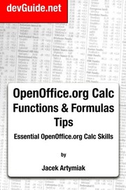 Cover of OpenOffice.org Calc functions and formulas tips by Jacek Artymiak